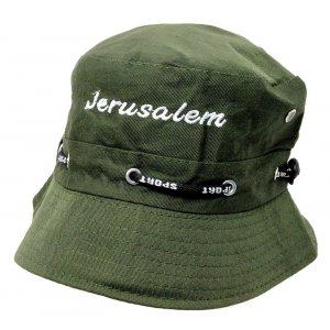 Jerusalem Bush Hat - Olive Green