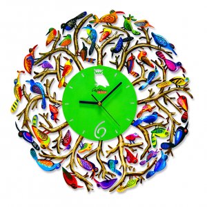 Nature Time Wall Clock by David Gerstein