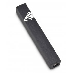 Adi Sidler Mini Mezuzah Case, Three Lettered Hebrew Divine Name - Black