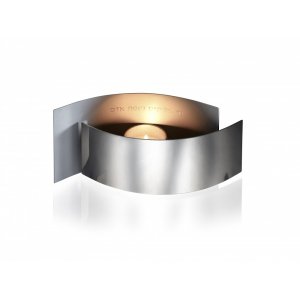 Laura Cowan - Stainless Steel Holder for Yahrzeit Candle