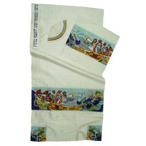 Rikmat Elimelech Silk "Noahs Ark" Tallit