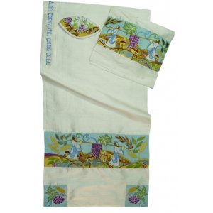 Rikmat Elimelech Silk "Meraglim" Tallit