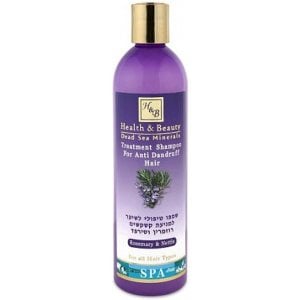 H&B Rosemary and Nettle Anti Dandruff Treatment Shampoo with Dead Sea Minerals