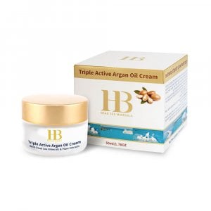 H&B Dead Sea Triple Action Argan Oil Facial Cream
