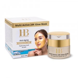 H&B Anti-Aging Premium Line Face Mask with Hyaluronic Acid and Gold