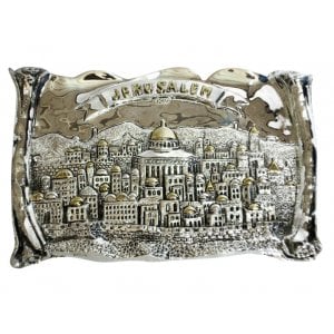 Silver Plated "Jerusalem" Wall Hanging