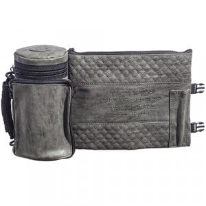 Insulated Weatherproof Tallit and Tefillin Bags with Aaronic Prayer – Gray