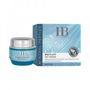 H&B Multi-Lift Day Cream Enriched with Peptides and Hyaluronic Acid - Blue Series