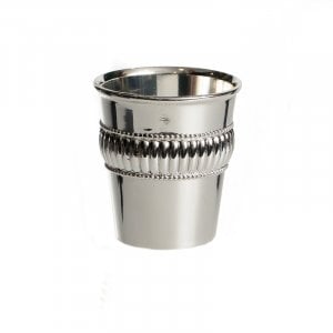 Set of Two Small Decorative Kiddush Cups for Children - Holds Revi'is 100 ml
