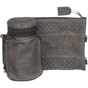 Insulated Weatherproof Tallit and Tefillin Bags – Gray