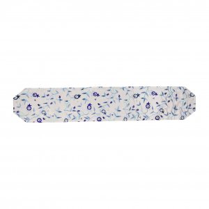 Yair Emanuel Table Runner - Blue Pomegranates Design