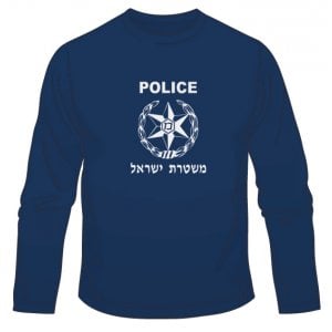 Israeli Police Long Sleeved T-Shirt