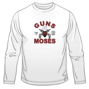 Guns n' Moses Long Sleeved T-Shirt