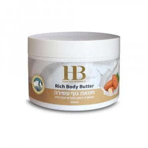 H&B Nourishing Rich Body Butter with Dead Sea Minerals  Selection of Butters