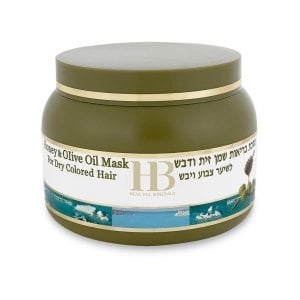 H&B Dead Sea Olive Oil and Honey Mask for Colored or Dry Hair