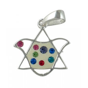 Silver Dove of Peace breastplate Pendant