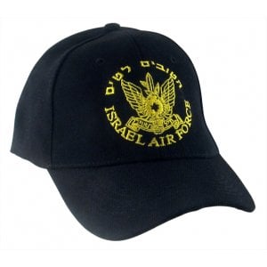 Israeli Air Force Zahal Black Cap