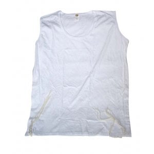 Dry-Fit T-Shirt with Kosher Tzitzit Attached - White