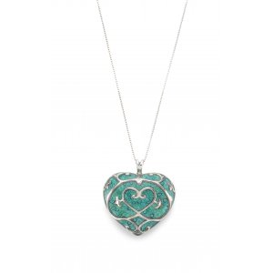 Turquoise Heart Pendant