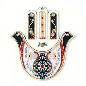 Wall Hamsa Hand by Esther Shahaf