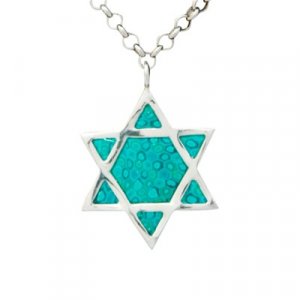 Star of David Turquoise Necklace