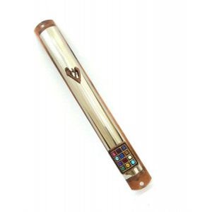 12 Tribe BreastPlate Silver Mezuzah