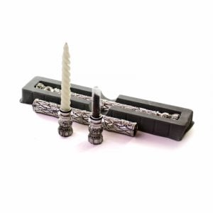 Havdalah Two-in-One Wand - Spice Box and Candle Holder