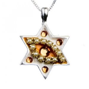 Star of David Pendant Against the Evil Eye by Ester Shahaf