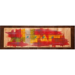 Table Runner Abstract by Kakadu Art