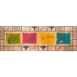 Table Runner Artist's Palette by Kakadu Art