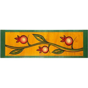Table Runner Climbing Pomegranate by Kakadu Art