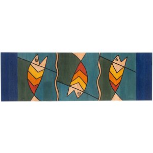 Table Runner Yinish & Yangish by Kakadu Art