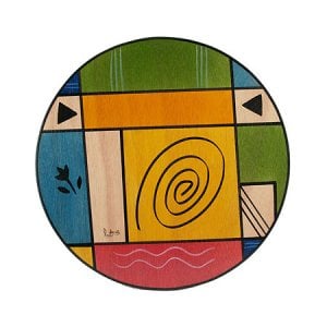 Round Placemat Modernini by Kakadu Art