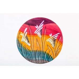 Round Placemat - Windy by Kakadu Art