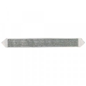 Atarah for Tallit - Stones Diamond Double Row Pattern