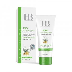 H&B Psoriasis PSO Skin Relief Cream with Dead Sea Minerals and More