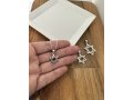 925 Sterling Silver Interlocking Triangles Star of David Necklace Pendant