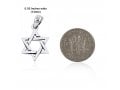 925 Sterling Silver Interlocking Triangles Star of David Necklace for Women or Men
