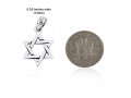 AJDesign Sterling Silver Interlocking Triangles Star of David Necklace Pendant with Chain