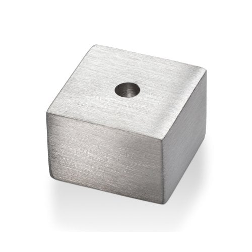 Adi Sidler Brushed Aluminum Chanukah Dreidel, Flying Petals Design - Silver