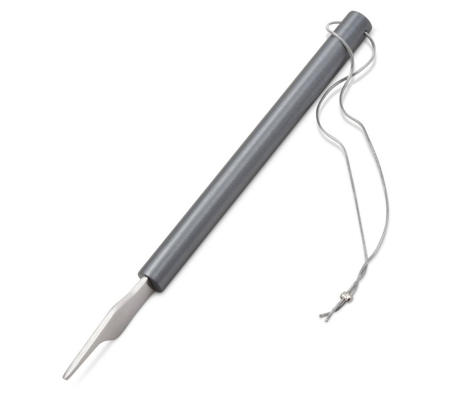 Adi Sidler Contemporary Style Torah Pointer with Etched Hebrew Words- Gray