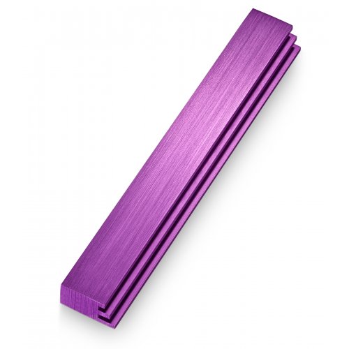 Adi Sidler Laser Cut Steps Design Mezuzah Case - Purple