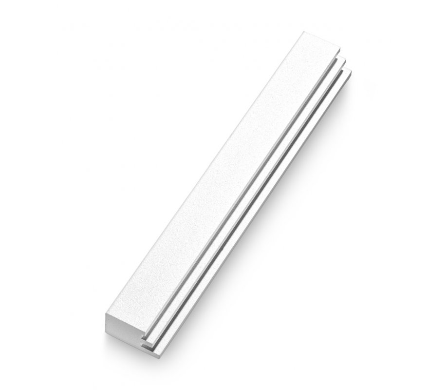 Adi Sidler Laser Cut Steps Design Mezuzah Case - White