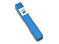 Adi Sidler Mini Mezuzah Case, Crown Shin Design - Blue