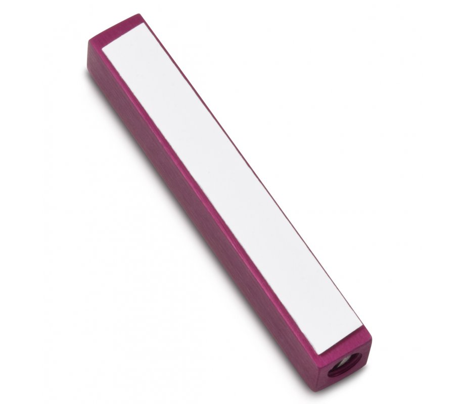 Adi Sidler Mini Mezuzah Case, Crown Shin Design - Fuchsia