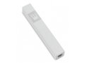 Adi Sidler Mini Mezuzah Case, Crown Shin Design - White