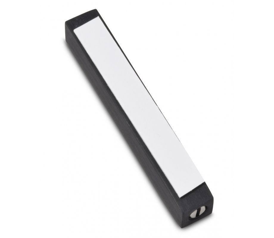 Adi Sidler Mini Mezuzah Case, Decorative Shema Words - Black