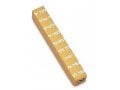 Adi Sidler Mini Mezuzah Case, Decorative Shema Words - Gold