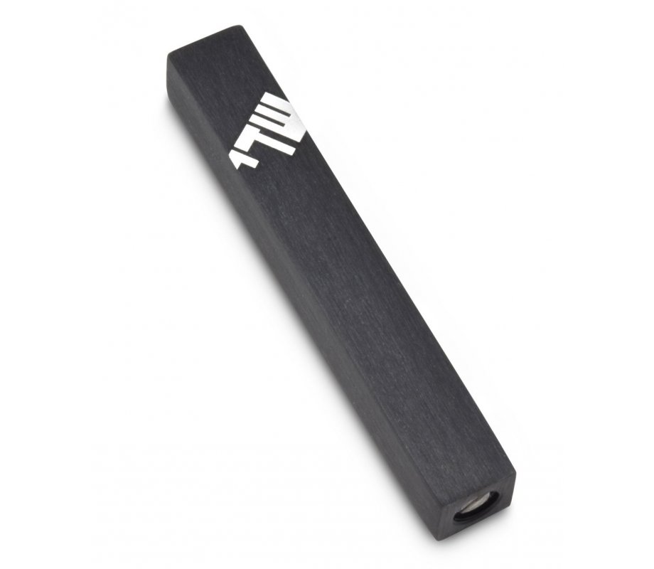 Adi Sidler Mini Mezuzah Case, Three Lettered Hebrew Divine Name - Black
