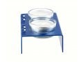 Adi Sidler Shabbat Shalom Candlesticks, Table Design - Blue